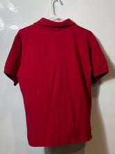 Load image into Gallery viewer, Lacoste Mens Red Short Sleeve Spread Collar Golf Polo Shirt Size 6
