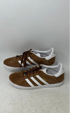 Load image into Gallery viewer, Adidas Boys Gazelle IF9802 Brown White Lace-Up Low Top Sneakers Shoes Size 7
