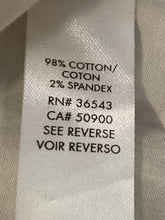 Load image into Gallery viewer, Calvin Klein Womens White Sleeveless Round Neck Peplum Blouse Top Size Small
