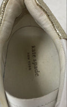 Load image into Gallery viewer, Kate Spade New York Womens Lift White Lace-Up Low Top Sneaker Shoes Size 9.5B
