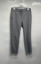 Load image into Gallery viewer, Express Womens Gray Flat Front Slash Pocket Straight Leg Dress Pants Size 4R
