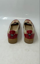 Load image into Gallery viewer, Linea Stretch By Walter Genuin Womens Red Tan Slip-On Loafer Shoes Size 13
