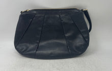 Load image into Gallery viewer, Cole Haan Womens Black Leather Inner Pocket Adjustable Strap Shoulder Handbag
