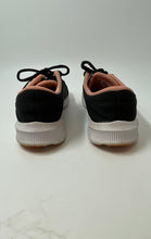 Load image into Gallery viewer, Nike Girls Downshifter 11 CZ3949-010 Black Peach Lace-Up Sneaker Shoes Size 5.5Y
