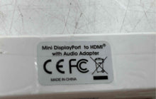 Load image into Gallery viewer, Lot Of 3 Pcs White Electronics Mini Display Port To HDMI With Audio Adapter
