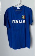 Load image into Gallery viewer, Carloni &amp; Co. Mens Blue Short Sleeve Crew Neck Pullover T-Shirt Size Large
