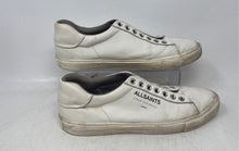 Load image into Gallery viewer, AllSaints Mens Underground White Leather Sneaker Shoes Size 9 No Laces
