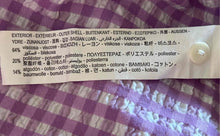 Load image into Gallery viewer, Zara Womens Lilac Gingham Balloon Sleeve Adjustable Round Neck Mini Dress Sz XS
