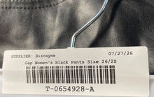 Load image into Gallery viewer, Gap Womens Black Vintage Slim Fit High Rise Pockets Ankle Pants Size 26/2S

