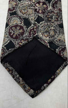 Load image into Gallery viewer, Enzo Mens Multicolor Floral Silk Keeper Loop Adjustable Designer Tie
