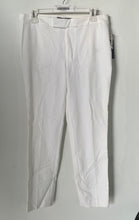 Load image into Gallery viewer, Lauren Ralph Lauren Womens White Flat Front Skinny Leg Dress Pants Sz 8 w/ Tags
