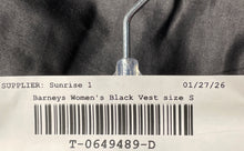 Load image into Gallery viewer, Barney's Womens Black Bike Week Dayton 2005 Sleeveless Motorcycle Vest Size S
