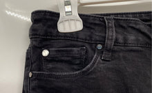 Load image into Gallery viewer, Armani Exchange Womens Black Denim Stepped Hem Super Skinny Jeans Size 28
