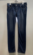Load image into Gallery viewer, Express Womens Blue Denim Medium Wash Pockets Low Rise Skinny Jeans Size 8R
