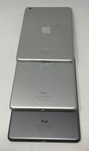 Load image into Gallery viewer, Lot Of 3 Pcs Apple iPad mini A1432 Silver Gray iOS Tablets Not Tested For Parts
