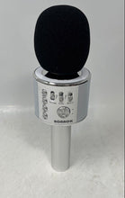 Load image into Gallery viewer, Bonaok Karaoke White Wireless Bluetooth Microphone With Case Not Tested
