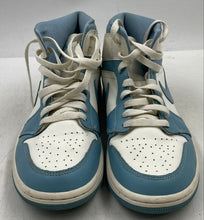 Load image into Gallery viewer, Authentic Nike Womens Air Jordan 1 Mid BQ6472-141 Blue White Sneakers Shoes Sz 9
