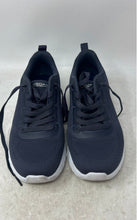 Load image into Gallery viewer, Bobs By Skechers Womens B Lite 117700 Navy Blue White Sneaker Shoes Size 8.5
