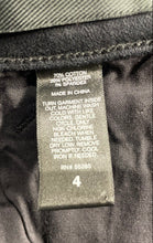 Load image into Gallery viewer, Express Womens Black Denim Distressed Mid-Rise Legging Skinny Leg Jeans Size 4
