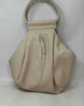 Load image into Gallery viewer, Antik Kraft Womens Beige Faux Leather Detachable Strap Slouchy Top Handle Purse
