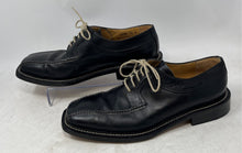 Load image into Gallery viewer, Mercanti Fiorentini Mens Black Leather Lace-Up Oxford Dress Shoes Size 10M
