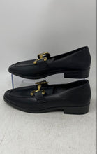 Load image into Gallery viewer, Mia Womens Mattea MH2431 Black Leather Round Toe Slip-On Loafers Shoes Size 7M
