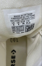 Load image into Gallery viewer, Converse Womens CTAS Lift Platform Hi A07135C White Butterfly Sneaker Shoes Sz 8
