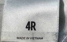Load image into Gallery viewer, Express Womens Blue Denim Medium Wash Button Front Belt Loops Straight Jeans 4R
