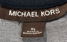 Load image into Gallery viewer, Michael Kors Mens Gray Crew-Neck Long Sleeve Pullover T-Shirt Size X-Large
