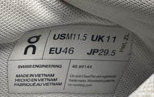 Load image into Gallery viewer, On Mens The Roger Clubhouse White Lace-Up Low Top Sneakers Shoes Size 11.5
