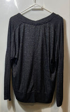 Load image into Gallery viewer, Buffalo David Bitton Womens Black Heather Long Sleeve Pullover Sweater Size M
