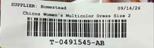 Load image into Gallery viewer, Chico's Womens Multicolor Floral Paisley Tiered Midi Fit &amp; Flare Dress Size 2
