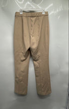 Load image into Gallery viewer, Ann Taylor Womens Beige Flat Front Straight Leg Pull-On Ankle Pants Size 10
