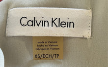 Load image into Gallery viewer, Calvin Klein Womens Black White Sleeveless Round Neck Layered Blouse Top Size XS

