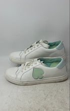 Load image into Gallery viewer, Kate Spade New York Womens Fez Gloss White Turquoise Sneaker Shoes Size 8.5B
