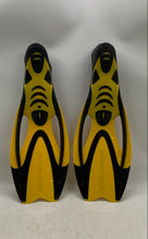Load image into Gallery viewer, U.S. Divers Adult ProFlex FX Yellow Black Underwater Snorkeling Gear Set 42-44
