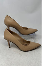Load image into Gallery viewer, Coach Womens Beige Pointed Toe Slip-On Stiletto Pump Heels Size 8B
