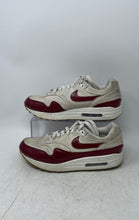 Load image into Gallery viewer, Nike Womens Air Max 1 LX FJ3169-100 White Red Leather Sneaker Shoes Size 8.5
