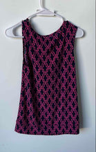 Load image into Gallery viewer, Banana Republic Womens Blue Pink Printed Sleeveless Blouse Top Size XS
