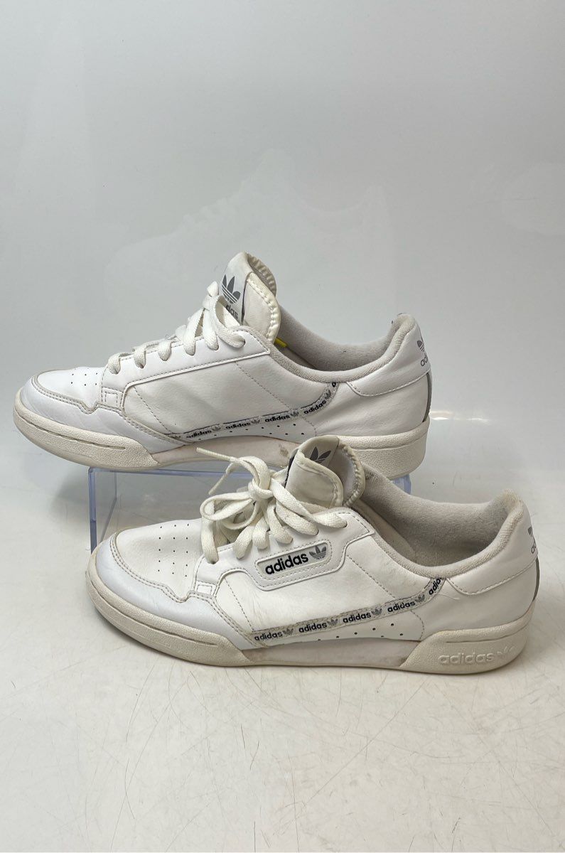 Adidas Mens Continental 80 EG3985 White Lace-Up Sneakers Shoes Size 7