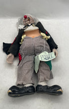 Load image into Gallery viewer, Vintage Dynasty Doll Collection Cigar Smoking Clyde Hobo Clown Porcelain Doll
