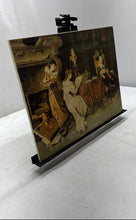 Load image into Gallery viewer, The Art Lesson 19th Century Wall Decor Framed Print By Adriano Cecchi
