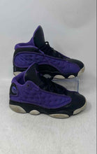 Load image into Gallery viewer, Nike Boys Air Jordan 13 FD4648-501 Purple Black Lace-Up Sneakers Shoes Size 3Y
