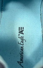Load image into Gallery viewer, American Eagle Womens Blue Cloth Round Toe Slip-On Loafer Shoes Size 5
