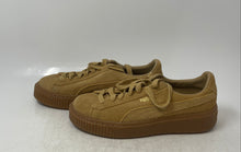 Load image into Gallery viewer, Puma Womens Suede Platform SD 364718-01 Brown Lace-Up Sneakers Shoes Size 7.5
