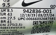 Load image into Gallery viewer, Nike Mens Free RN 2018 942836-001 Black Round Toe Lace-Up Sneaker Shoes Size 9.5
