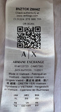 Load image into Gallery viewer, Armani Exchange Mens White Short Sleeve Crew Neck Slim Fit Graphic T-Shirt Sz XL
