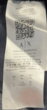 Load image into Gallery viewer, Armani Exchange Mens Black Short Sleeve Collared Polo Shirt Size Medium
