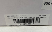 Load image into Gallery viewer, Sharper Image Red And Blue 2-Player Electronic Laser Tag Home Game Not Tested
