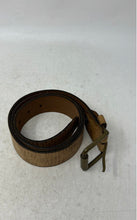 Load image into Gallery viewer, Velez Mens Brown Textured Leather Adjustable Roller Buckle Dress Belt Size 32
